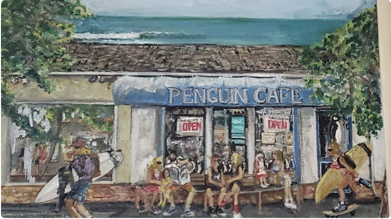 artist rendering of penguin cafe